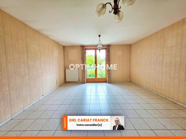 MAISON DE 108 M², L’ENSEMBLE SUR 1582 M² DE TERRAIN :