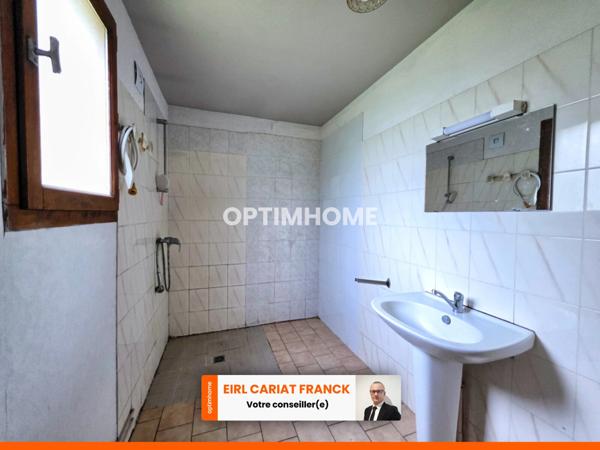 MAISON DE 108 M², L’ENSEMBLE SUR 1582 M² DE TERRAIN :