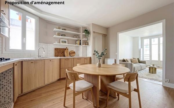 Appartement à vendre    2 pièces • 44,21 m2 Vanves