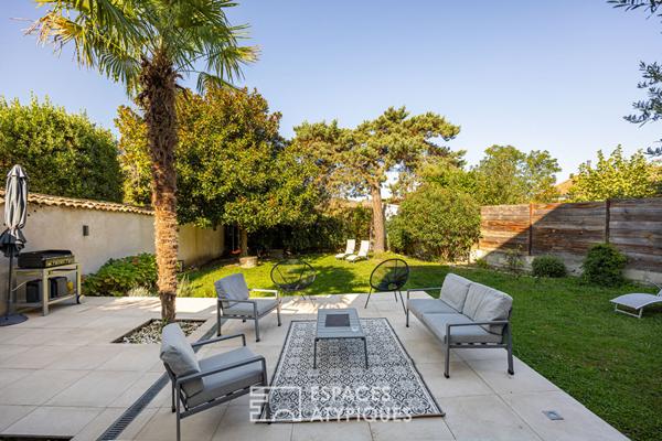 Ancienne ferme rénovée avec extension contemporaine