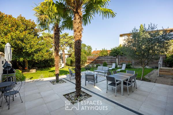 Ancienne ferme rénovée avec extension contemporaine