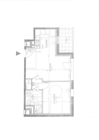 Appartement T2 à louer Rennes Beauregard - 42 m² (réf : 556001)