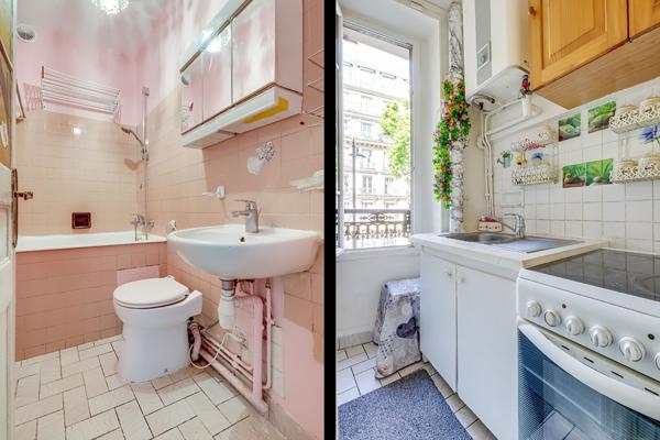 Appartement Paris 2 pièce(s) 29 m2