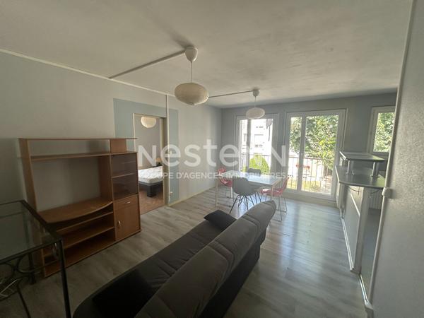 31500 Quartier Amouroux Proche Métro Roseraie Beau T3 Meublé  entièrement équipé de 60.1m² avec cave de 14m²