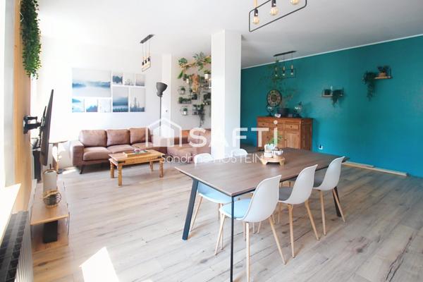 Bel appartement de 114m2 avec 3 chambres et garage