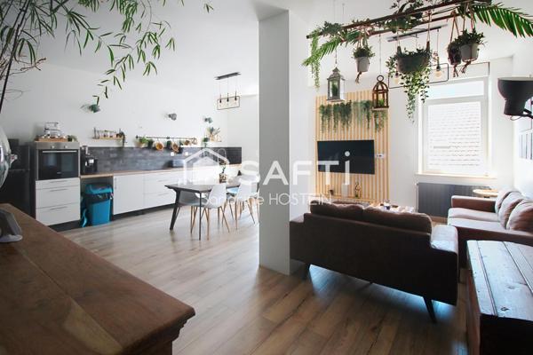 Bel appartement de 114m2 avec 3 chambres et garage