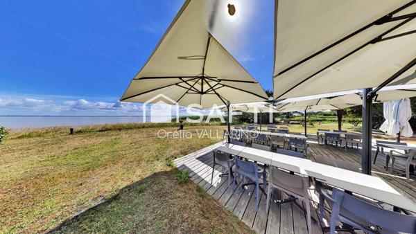 Restaurant avec vue exceptionnelle sur l'estuaire