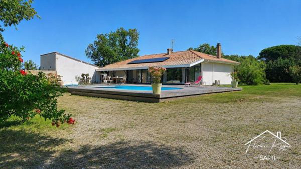 Maison + 2 T2 indépendants sur 4 857 m² de terrain