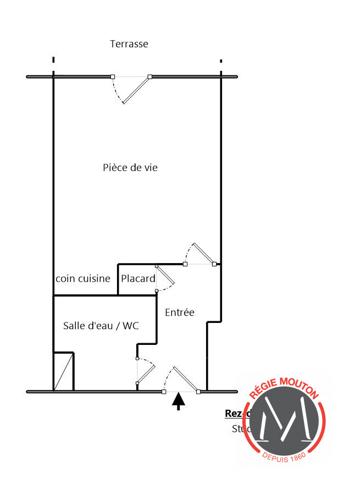 Studio LMNP 18m2 - MERMOZ - 69008 LYON