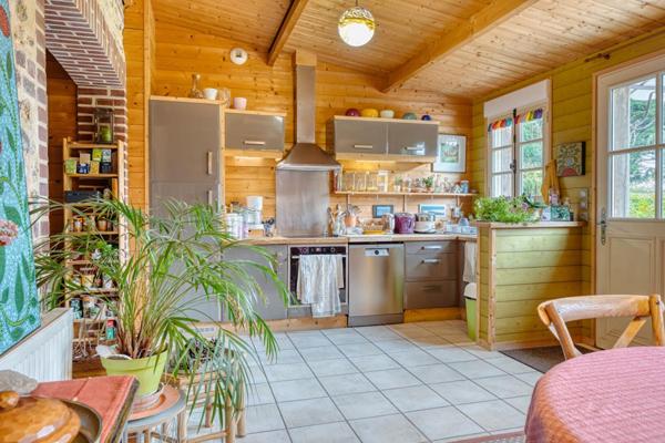 Propriété 1,40 ha (prairie 1,20ha) 2 bâtisses, 3 logements pour 293m2 habitables