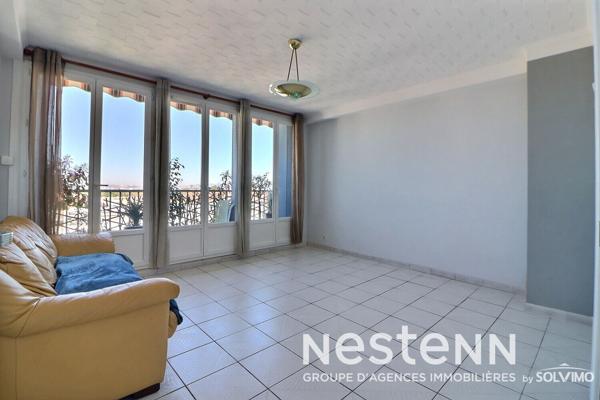 Appartement T4, Saint-Priest Centre ville, 71m2, dernier étage, balcon et cave