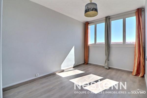 Appartement T4, Saint-Priest Centre ville, 71m2, dernier étage, balcon et cave