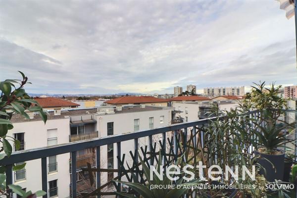 Appartement T4, Saint-Priest Centre ville, 71m2, dernier étage, balcon et cave