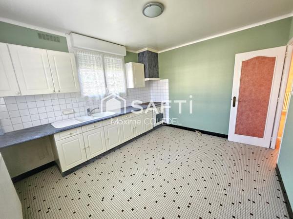 Maison 3 chambres sur sous-sol complet