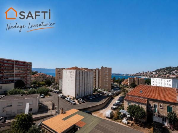 Superbe T2 rénové de 57m² exposé Sud, Ajaccio