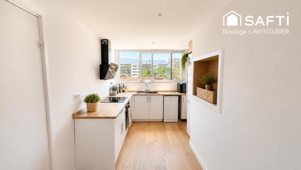 Superbe T2 rénové de 57m² exposé Sud, Ajaccio