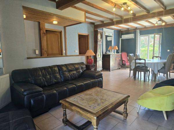 Maison de plain pied 3 chambres et piscine