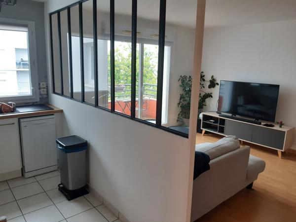 Lumineux 2 pièces avec balcon Saint-Herblain