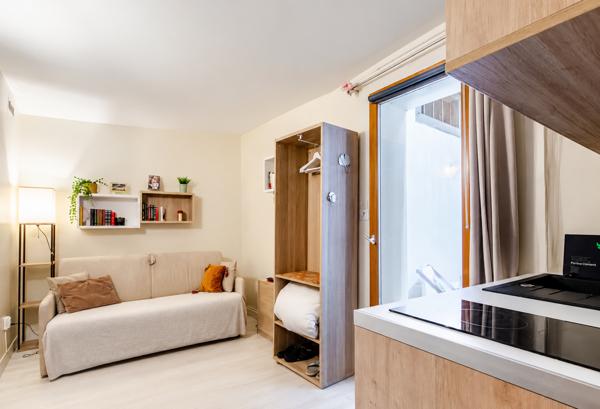 Appartement
         1 pièce
        - 13 m² Exclusivité 125 000 € *