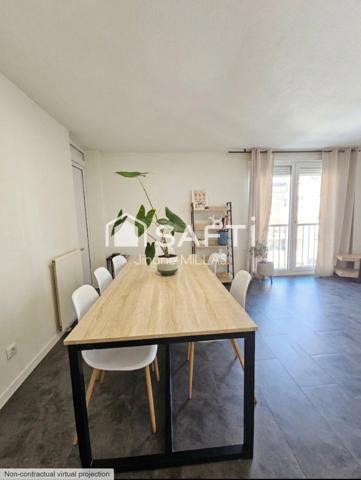 APPARTEMENT FONCTIONNEL SANS TRAVAUX BUS AU PIED DE LA RÉSIDENCE