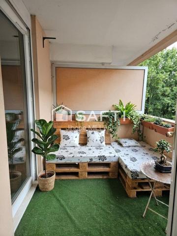 APPARTEMENT FONCTIONNEL SANS TRAVAUX BUS AU PIED DE LA RÉSIDENCE