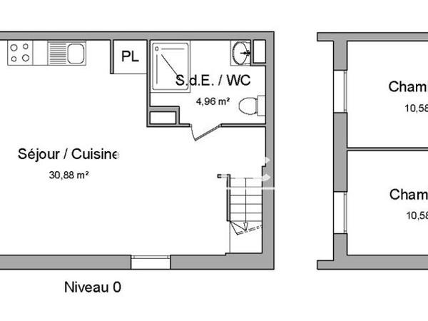 Location Maison 3 pièces 70.18 m² - RUE BLAISE CENDRARS Villenave D'ornon 33140