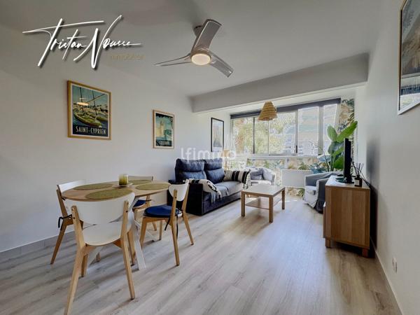 Appartement T2 de 36 m2 - 1er étage - Saint Cyprien - Le Port