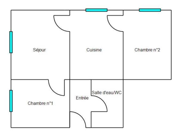 Appartement à vendre 3 pièces 55 m² Vence
