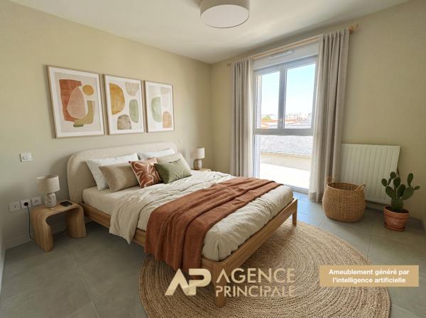 La Rochelle - La Pallice - Appartement T3 de 62 m² avec terrasse, ascenseur et parking 249 000 € **  - Référence  MR739