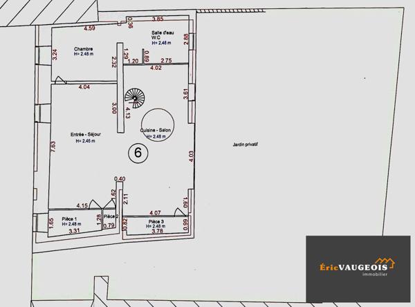 Coulommiers (77120) Maison 153m² DPE : C. Terrain 300 m² secteur 10 min Coulommiers