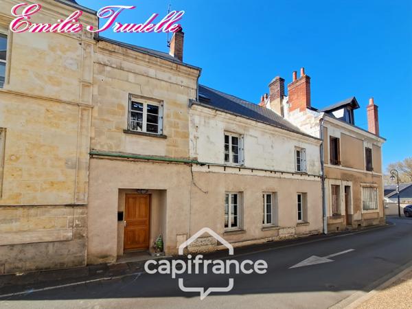 Maison à vendre 6 pièces LA CHARTRE SUR LE LOIR (72) Maison de caractère – cœur de ville – 181 m² – cour, dépendance et caves
