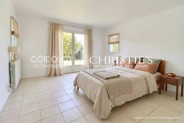 À vendre Bidart - Maison de plain-pied proche Biarritz avec piscine, jardin paysagé et 4 chambres