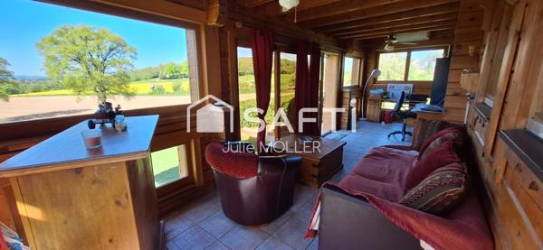 Chalet avec vue, confort et calme à 15 min de Guéret