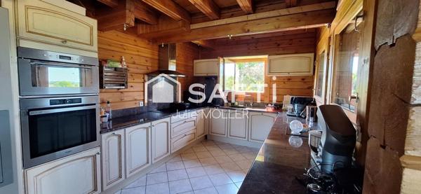 Chalet avec vue, confort et calme à 15 min de Guéret