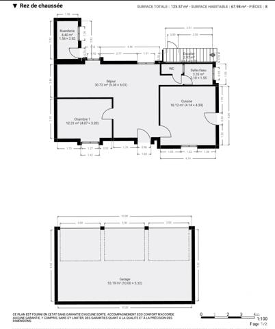 Maison à vendre 6 pièces 126 m² Bazet