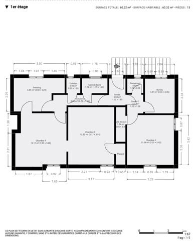 Maison à vendre 6 pièces 126 m² Bazet