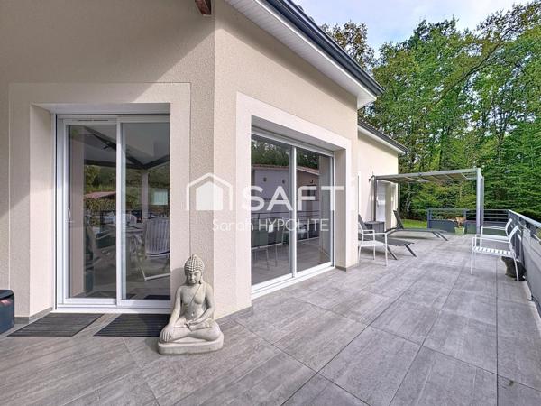 Maison de 118 m² avec grand terrain et vue sur forêt