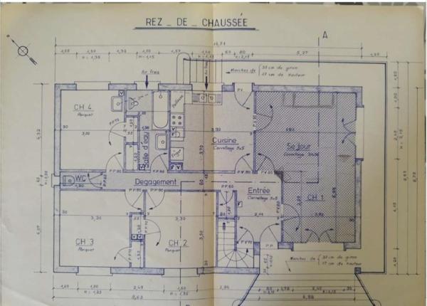 Maison Pins Justaret 5 pièce(s) 101.31 m2 avec sous-sol aménageable sur parcelle de 3000m²