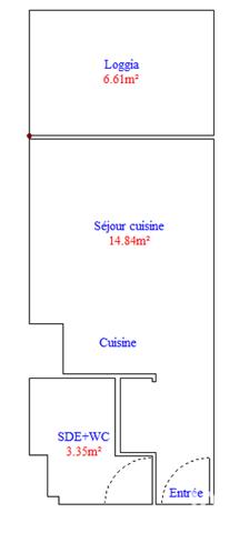Studio à vendre 18 m² Mauguio
