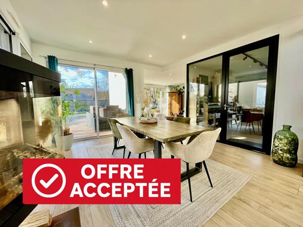 MAISON - 142 M² - 4 CHAMBRES - DOUBLE GARAGE - 1600M²