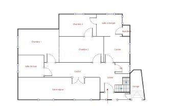 Idéalement située à proximité du centre ville - des écoles, commerces, transports, découvrez ce Haut de Villa accessible de plain pied offrant 116 m² habitables.
Aucun visuel avec le voisin du Bas qui possède une entrée séparée

Un espace de vie généreux et lumineux
vaste séjour climatisé baigné de lumière  Cuisine séparée avec salle à manger

- 2 chambres - Possibilité 3.

- Une salle de bains et WC indépendant.

Une grande terrasse  d'environ 70 m² idéale pour recevoir et profiter des belles journées ensoleillées.

Un garage motos fermé.

🚀  Un potentiel d'évolution exceptionnel !
        La possibilité d'aménager encore 30 m² de combles selon vos envies.

Accès facile pour projet professionnel / Indépendants.

📞 Contactez-moi dès aujourd'hui pour organiser votre visite 06 01 82 85 97 !