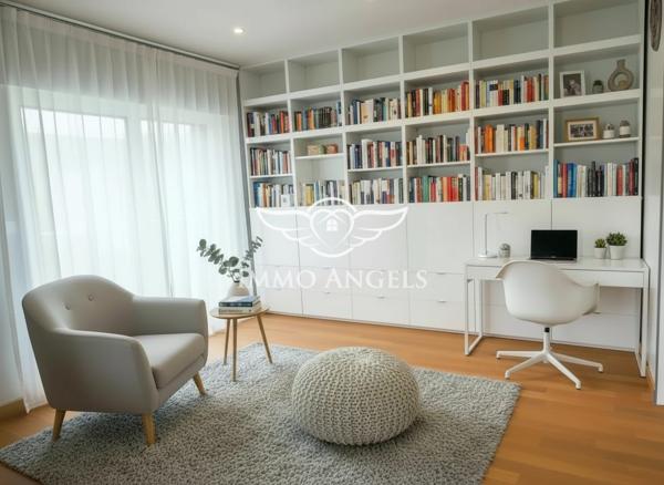 Maison d’architecte 179 m² – 4 chambres, jardin et studio indépendant -La Jonelière / Université