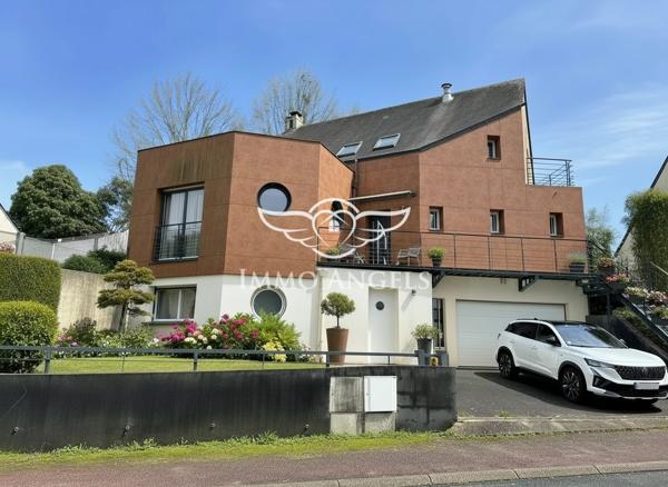 Maison d’architecte 179 m² – 4 chambres, jardin et studio indépendant -La Jonelière / Université