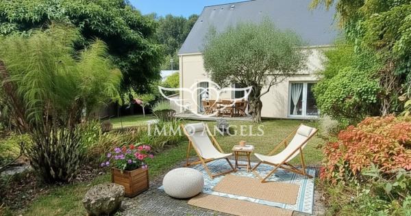 Maison d’architecte 179 m² – 4 chambres, jardin et studio indépendant -La Jonelière / Université