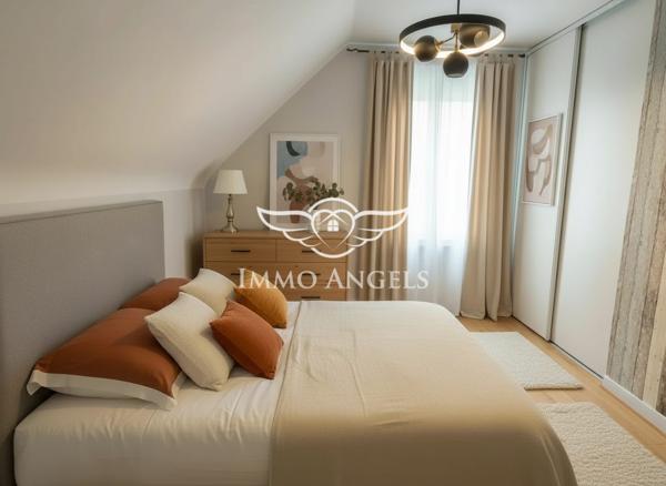 Maison d’architecte 179 m² – 4 chambres, jardin et studio indépendant -La Jonelière / Université