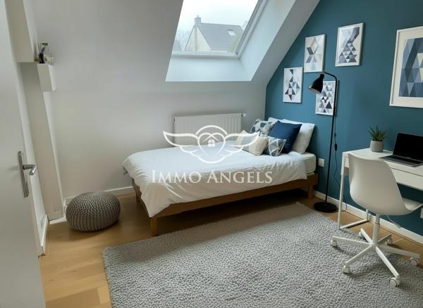 Maison d’architecte 179 m² – 4 chambres, jardin et studio indépendant -La Jonelière / Université