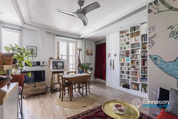 Paris 10ème - Poissonnière - 3 pièces - 64,67 m2 Loi Carrez - Balcons