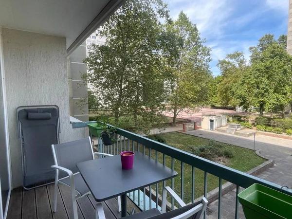 Appartement T3 meublé avec balcon et parking – Villeurbanne