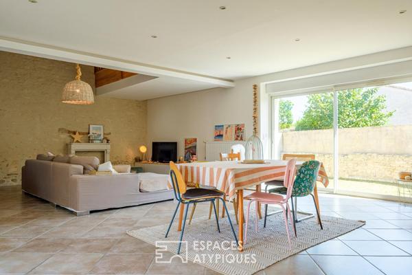 Maison de charme rénovée à l’ouest de Poitiers