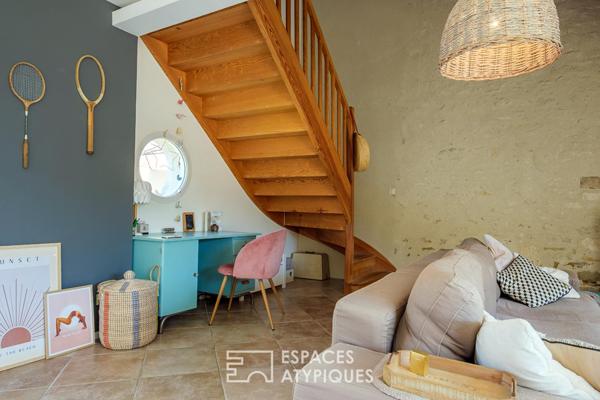 Maison de charme rénovée à l’ouest de Poitiers